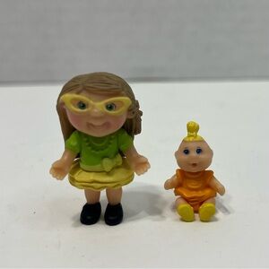 CABBAGE PATCH KIDS little sprouts mini dolls toys lot of 2 cpk
